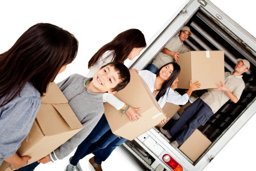 Man and van service helping with a local move in Ilford