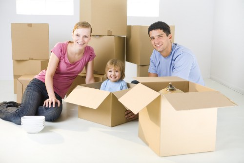Local man with van service helping with a move in Ilford
