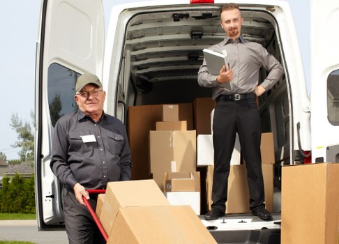 Local removals team preparing a home move in Ilford
