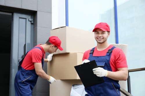 Removal team supporting a same day house move in Ilford