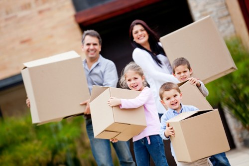 Packed van ready for a free quote local moving service