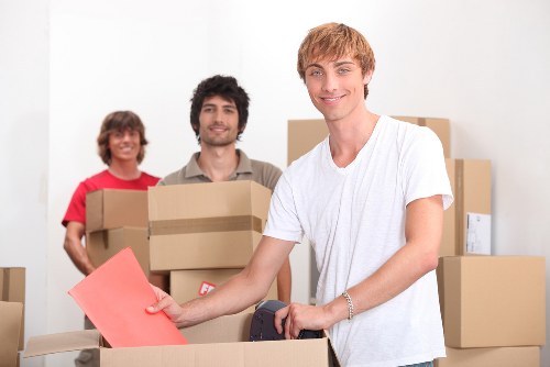 Careful handling of belongings during removal services in Ilford